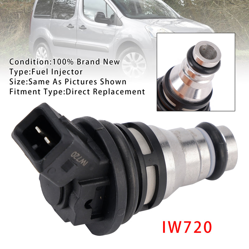 Citroen Peugeot Fiat 1.8 XU7 1.6 XU5 2.0 XU10J2 IW720 1PCS Fuel Injector