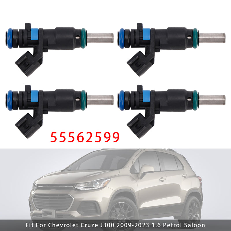 Opel Vauxhall Astra Insignia Mokka Chevrolet 55562599 4PCS Fuel Injector