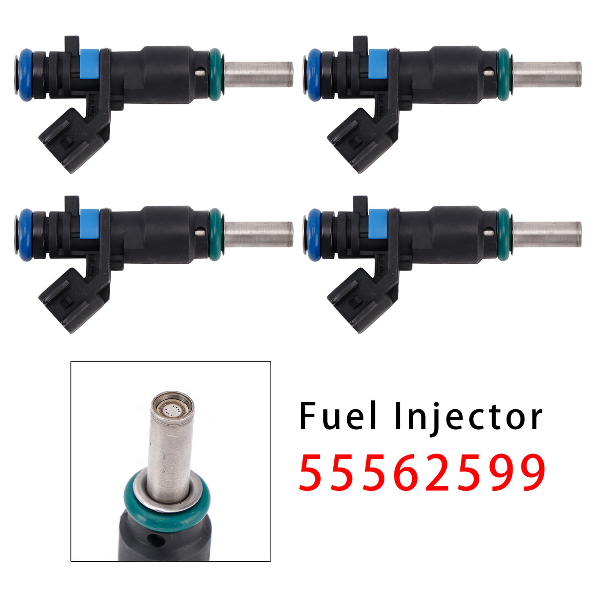 Opel Vauxhall Astra Insignia Mokka Chevrolet 55562599 4PCS Fuel Injector