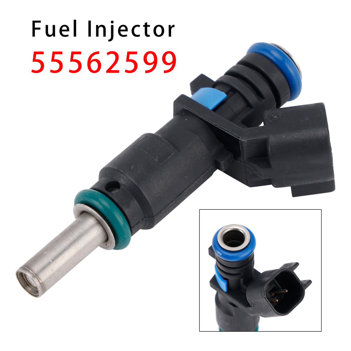 Opel Vauxhall Astra Insignia Mokka Chevrolet 55562599 1PCS Fuel Injector