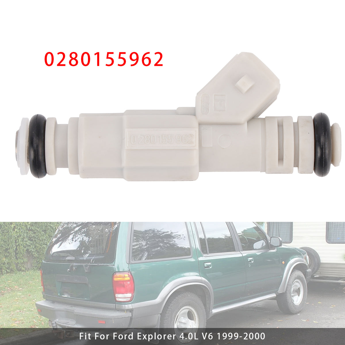 Mazda B4000 Ford Ranger Explorer 4.0L 1998-2001 0280155962 1PCS Fuel Injector