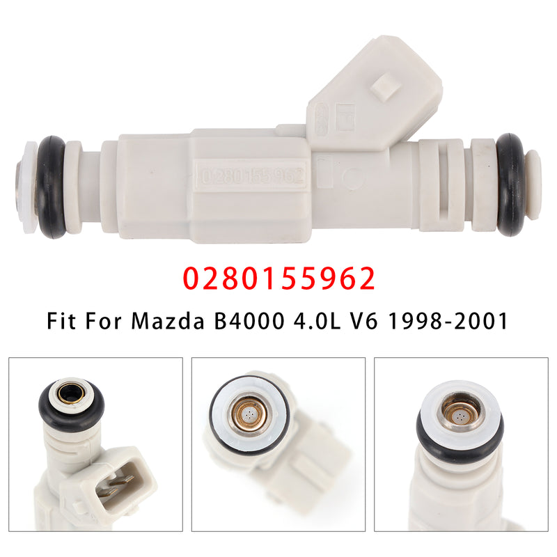 Mazda B4000 Ford Ranger Explorer 4.0L 1998-2001 0280155962 1PCS Fuel Injector