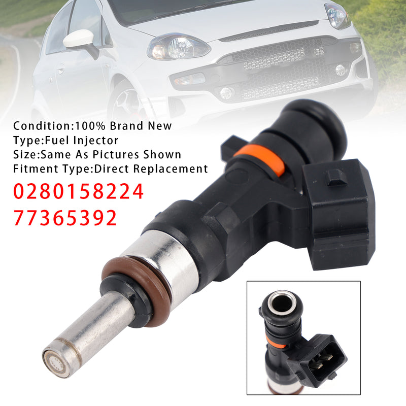 Alfa Romeo FIAT Lancia 0280158224 77365392 1PCS Fuel Injector