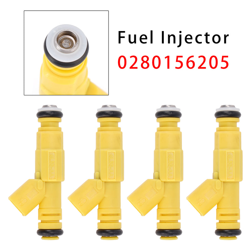 Ford Ranger Mazda B2300 2.3L 0280156205 FJ464 4PCS Fuel Injector