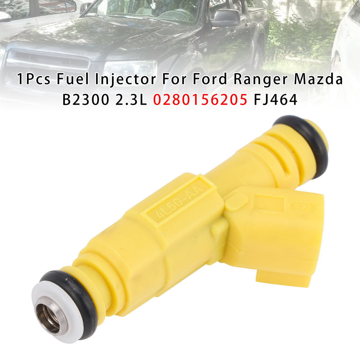 Ford Ranger Mazda B2300 2.3L 0280156205 FJ464 1PCS Fuel Injector