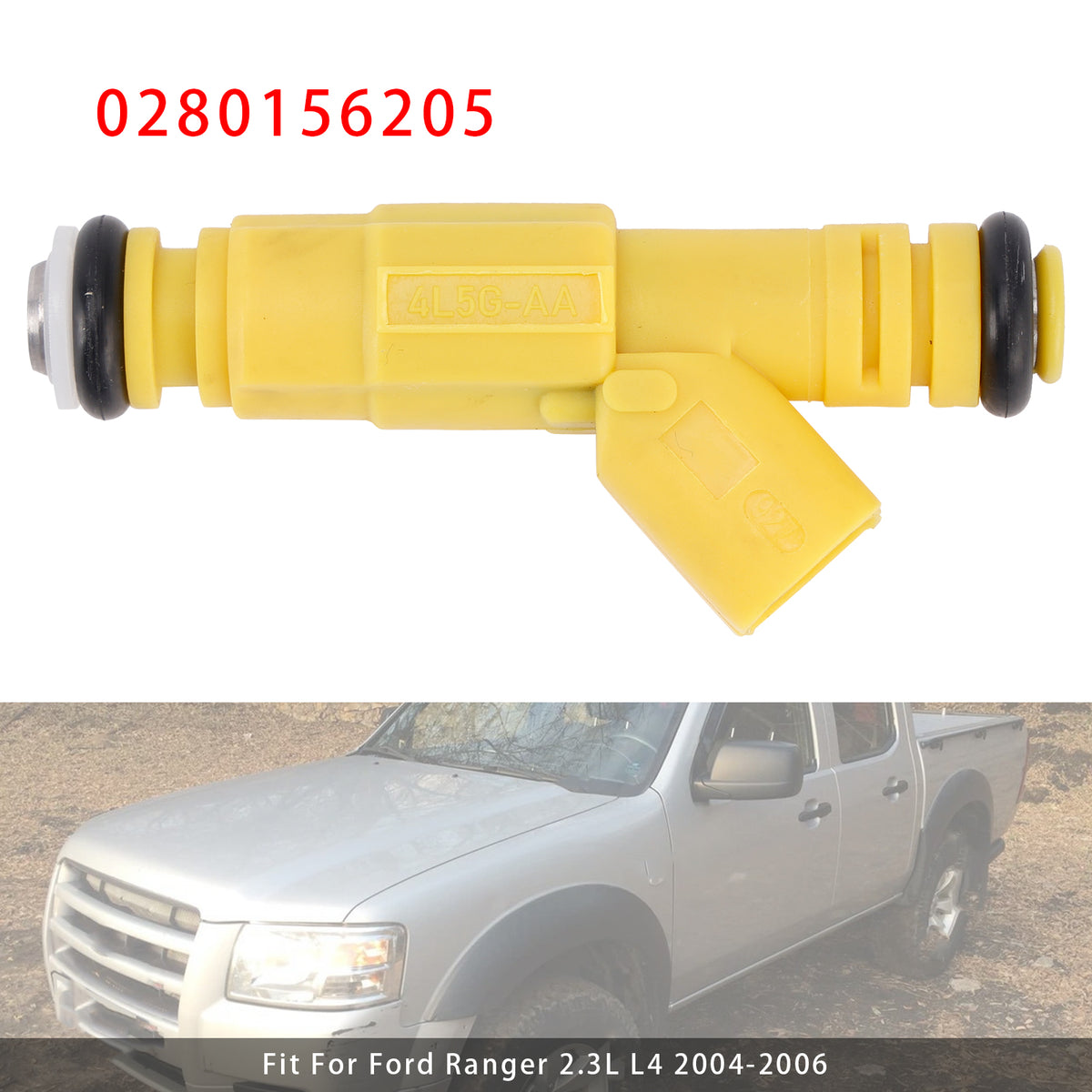 Ford Ranger Mazda B2300 2.3L 0280156205 FJ464 1PCS Fuel Injector