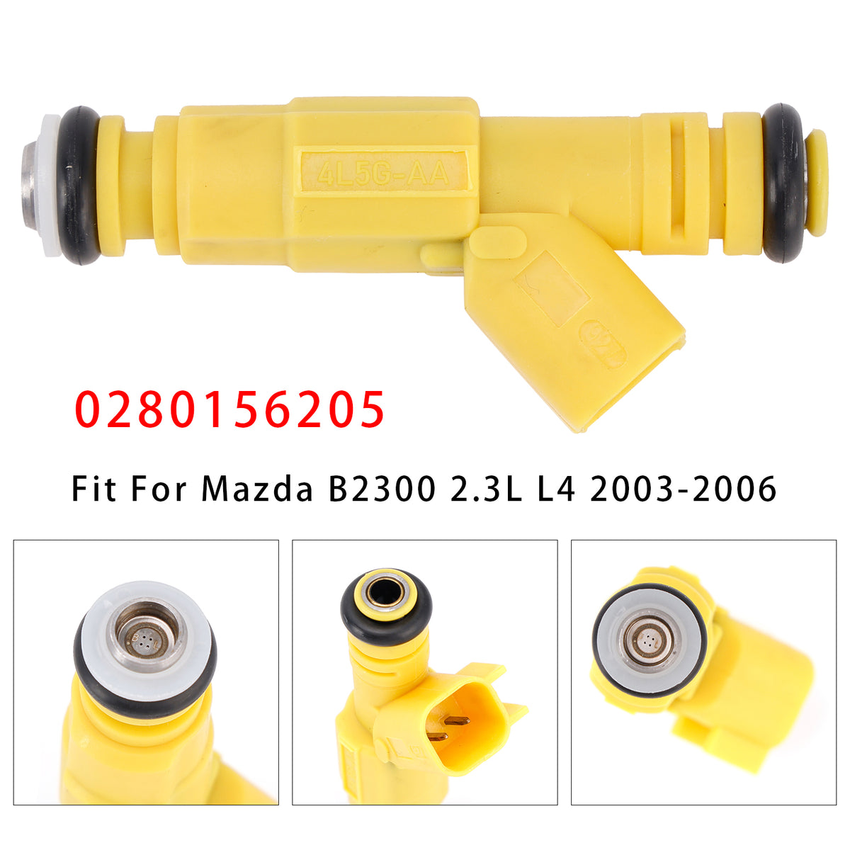 Ford Ranger Mazda B2300 2.3L 0280156205 FJ464 1PCS Fuel Injector
