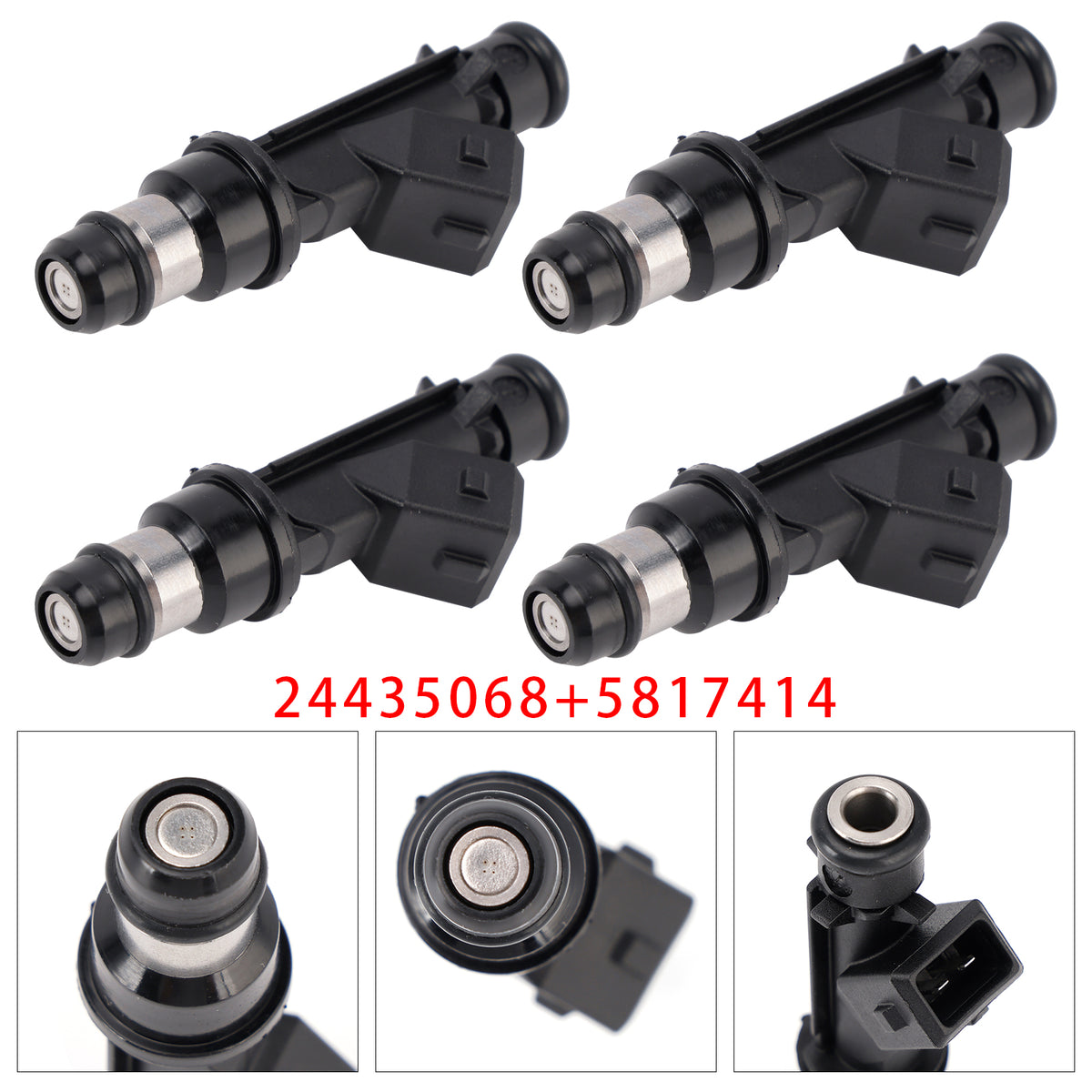 Vauxhall Astra Meriva Zafira engines 24435068 5817414 4PCS Fuel Injector