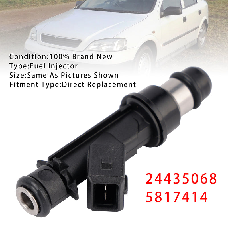 Vauxhall Astra Meriva Zafira engines 24435068 5817414 1PCS Fuel Injector