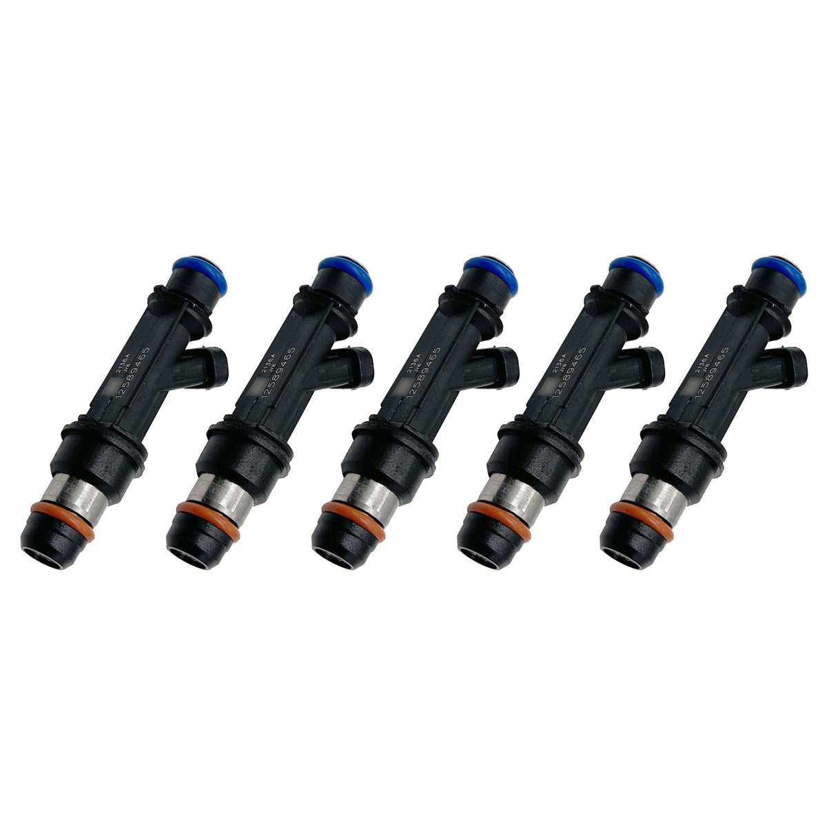 Chevrolet Colorado Isuzu GMC Canyon Hummer H3 L5 12589465 5Pcs Fuel Injector