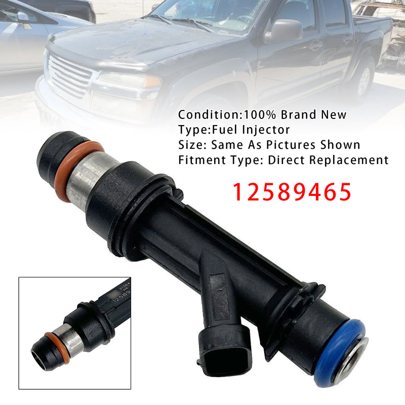 Chevrolet Colorado Isuzu GMC Canyon Hummer H3 L5 12589465 1PCS Fuel Injector