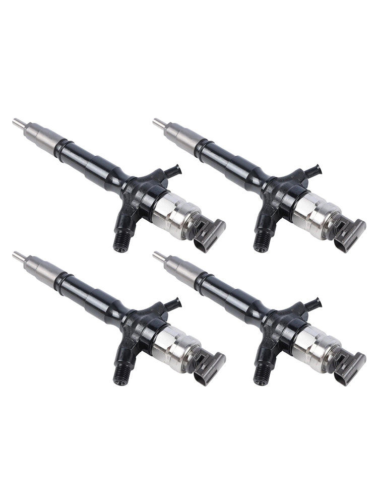 Toyota Hilux Hiace 2KD-FTV 2.5L 2367009060 236700L070 4PCS Fuel Injector