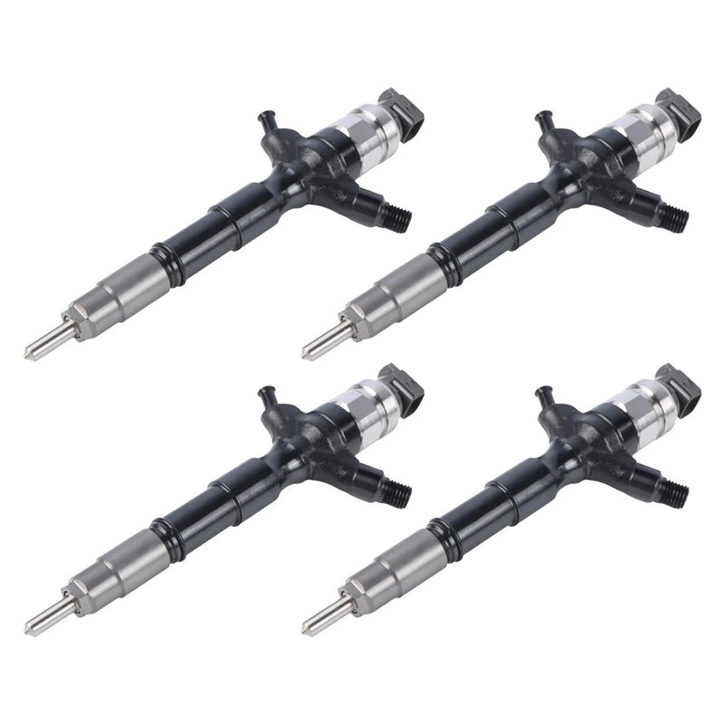Toyota Hilux Hiace 2KD-FTV 2.5L 2367009060 236700L070 4PCS Fuel Injector