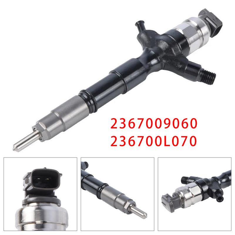 Toyota Hilux Hiace 2KD-FTV 2.5L 2367009060 236700L070 1PCS Fuel Injector