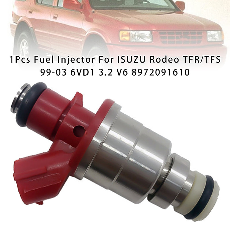 ISUZU Rodeo TFR/TFS 1999-2003 6VD1 3.2 V6 8972091610 1PCS Fuel Injector