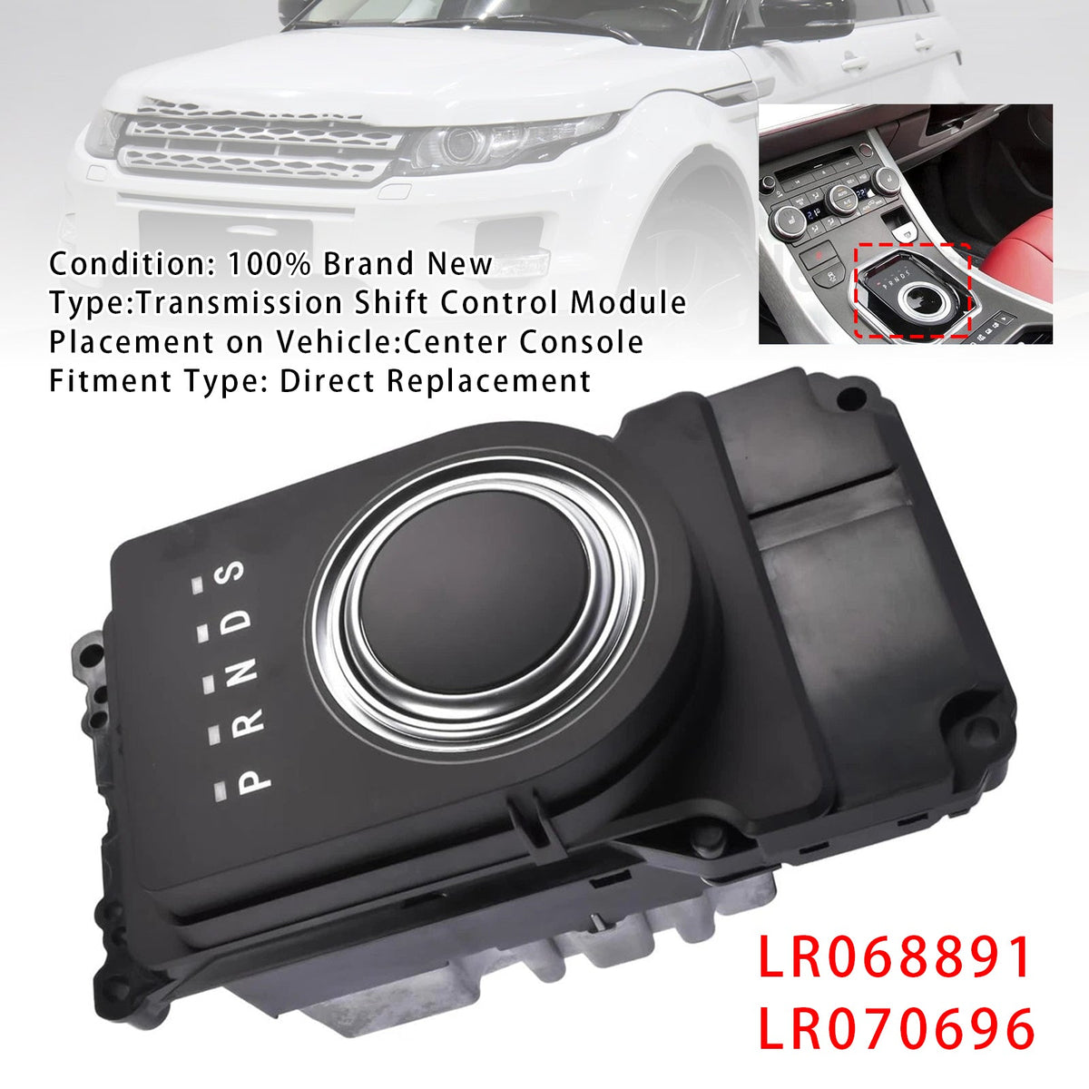 2015-2019 Land Rover Discovery Sport L550 LR068891 LR070696 Transfer Control Shift Module