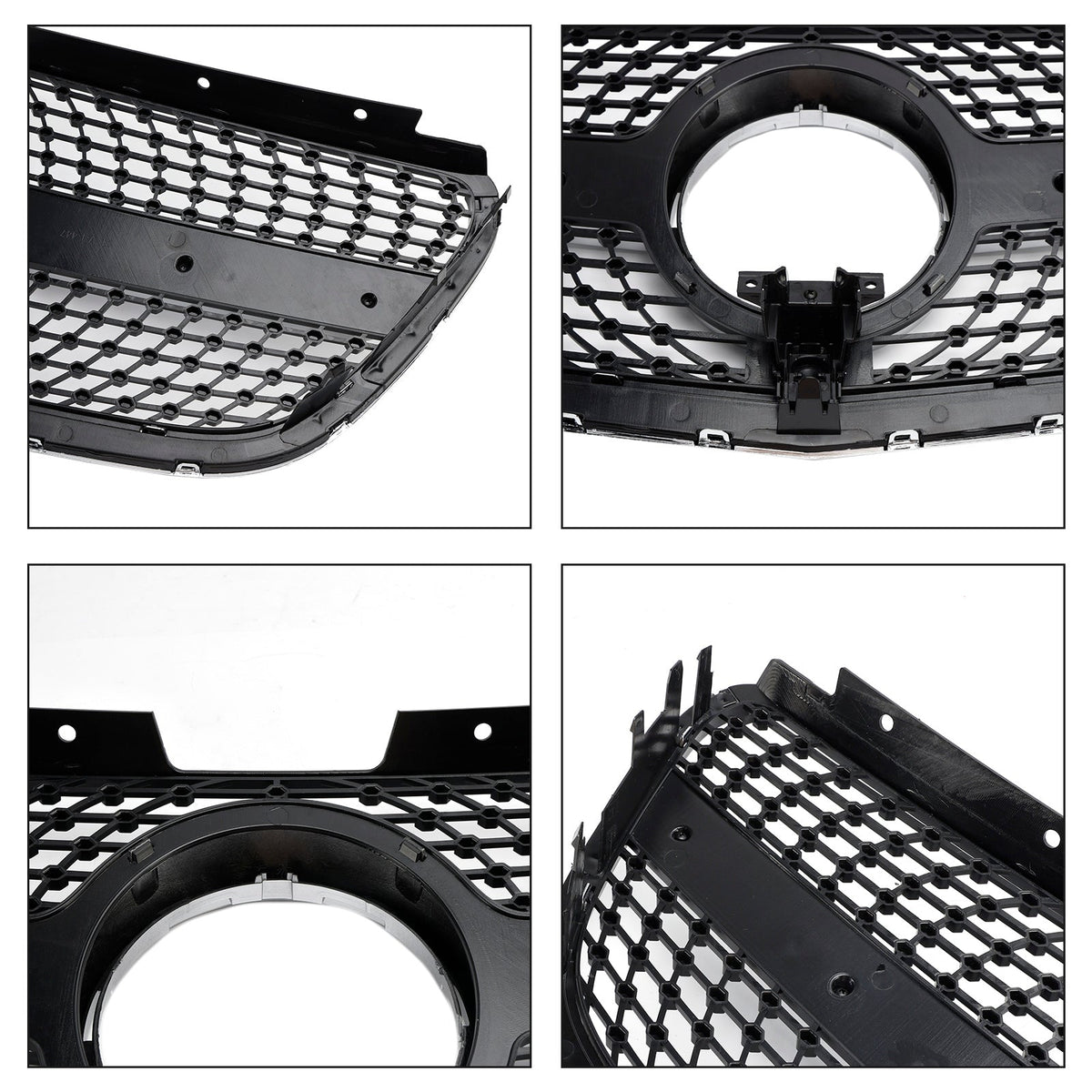 Mercedes Vito W447 2015-2019 GT Stlye Diamond Front Bumper Grill Grille