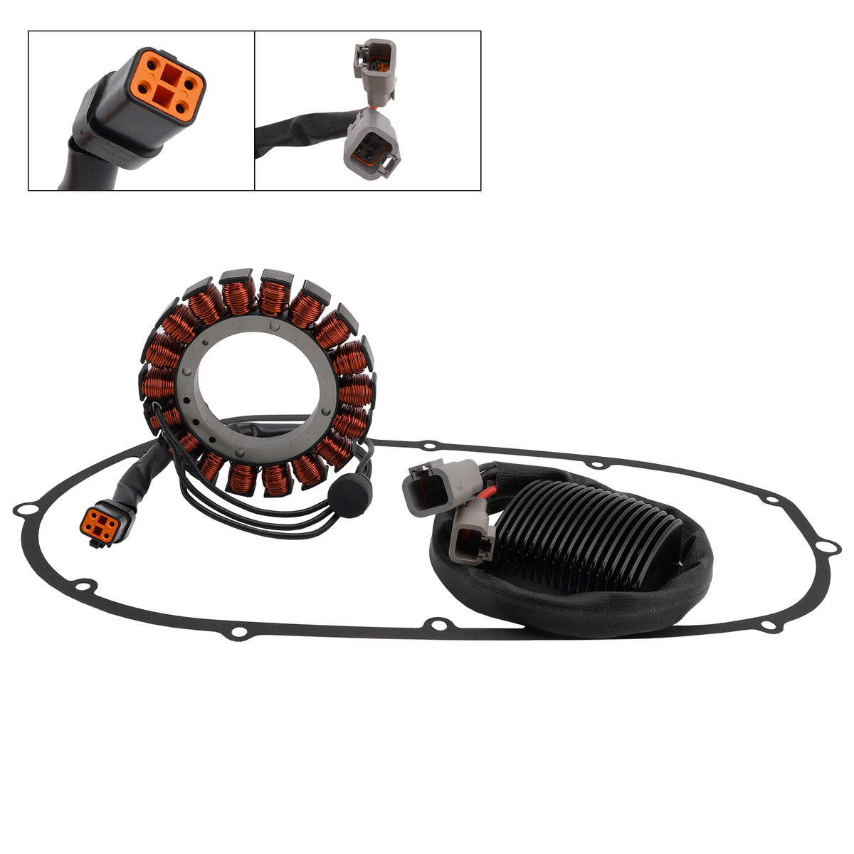 2003-2005 Buell XB9 XB12 Firebolt Lighting 3-Phase Stator Regulator Gasket