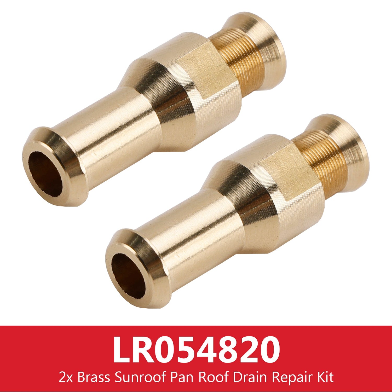 2x Brass Sunroof Pan Roof Drain Repair Kit for Land Rover Range Rover LR054820