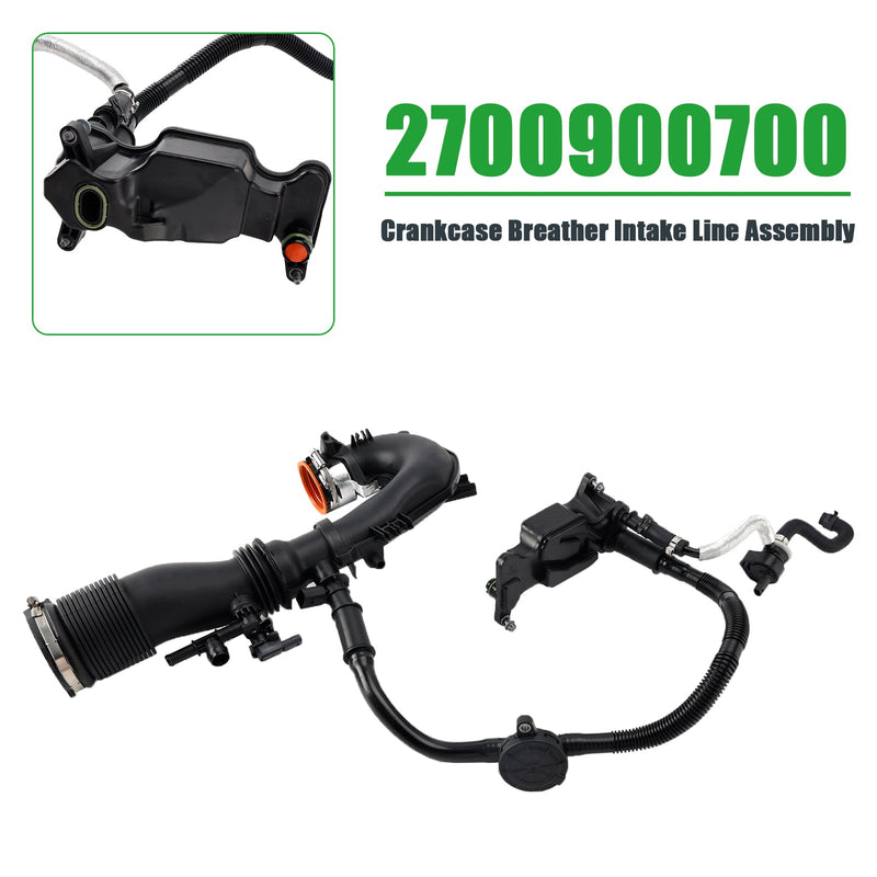 2014-2019 Benz M270 X156 2700900700Crankcase Breather Intake Line Assembly