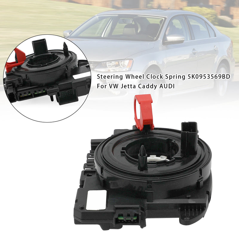 VW Jetta Caddy AUDI Steering Wheel Clock Spring 5K0953569BD