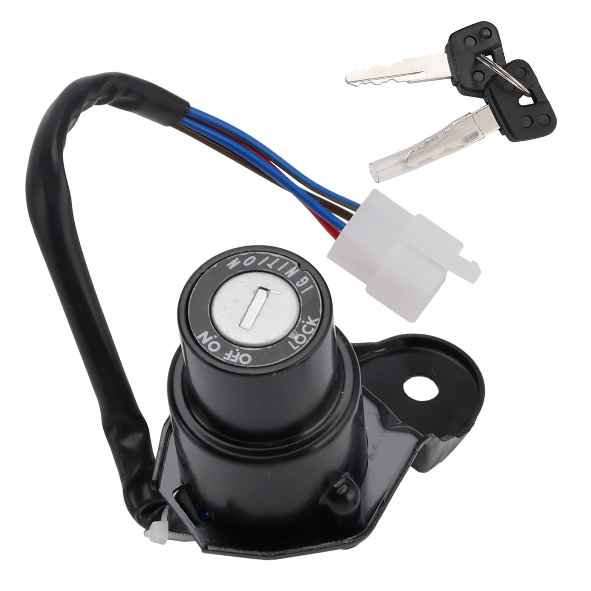 Yamaha Virago 535 XV535 XV500 S 1989-2001 4-Pin Ignition Key Switch