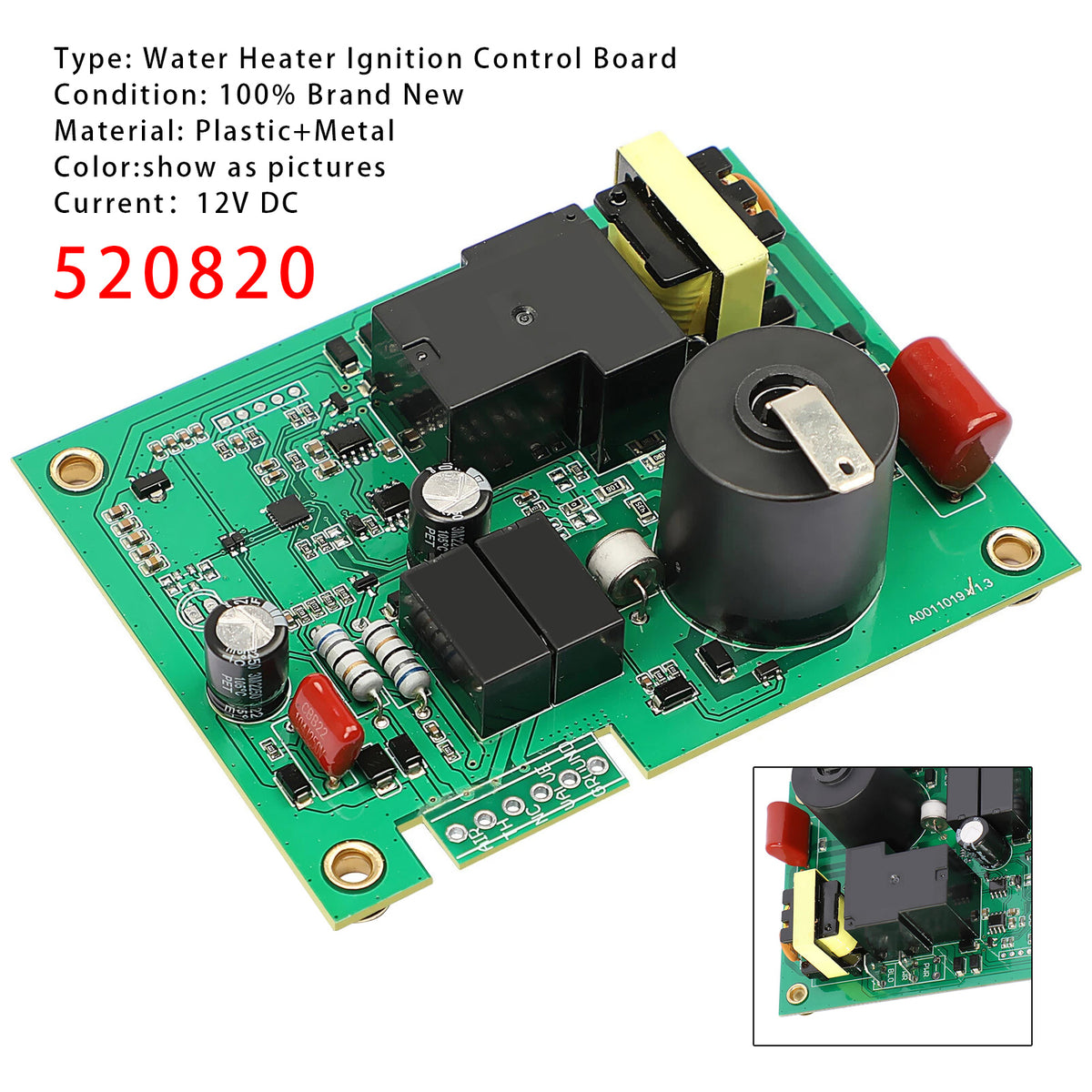 520820 Furnace Heater Fan Control Ignition Circuit Board For Suburban RV