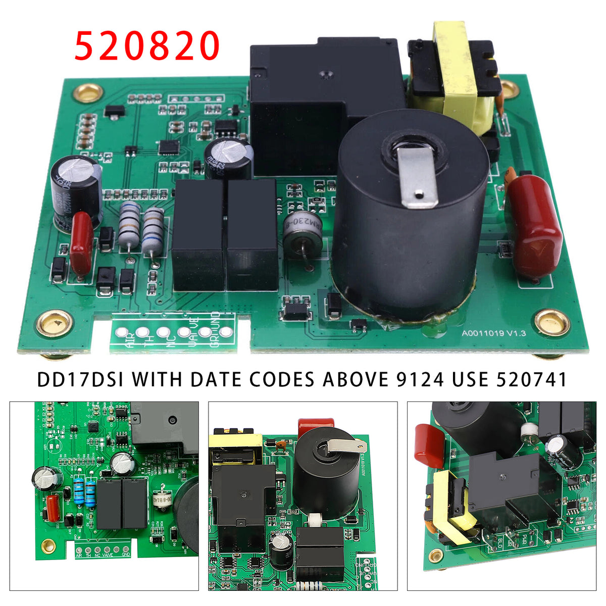 520820 Furnace Heater Fan Control Ignition Circuit Board For Suburban RV