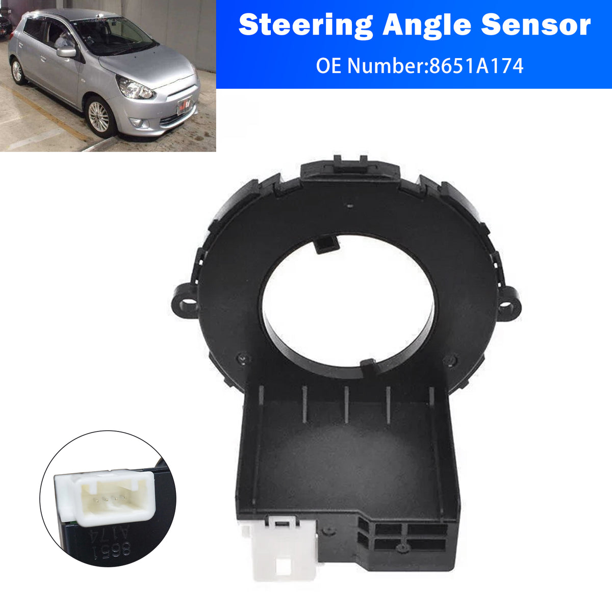 Mitsubishi ASX Outlander Sport RRVR L200 Steering Angle Sensor 8651A174