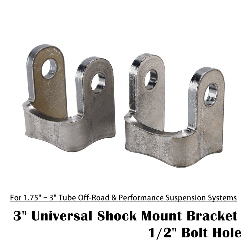 3" Universal Shock Mount Bracket 1/2" Bolt Hole For 1.75"¨C3" Performance Suspension