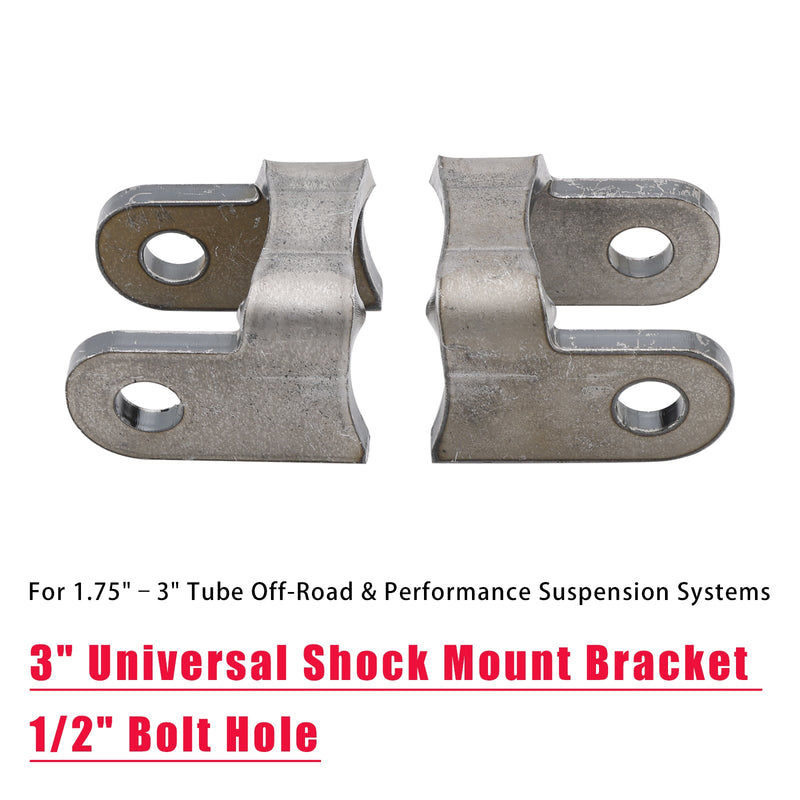3" Universal Shock Mount Bracket 1/2" Bolt Hole For 1.75"¨C3" Performance Suspension