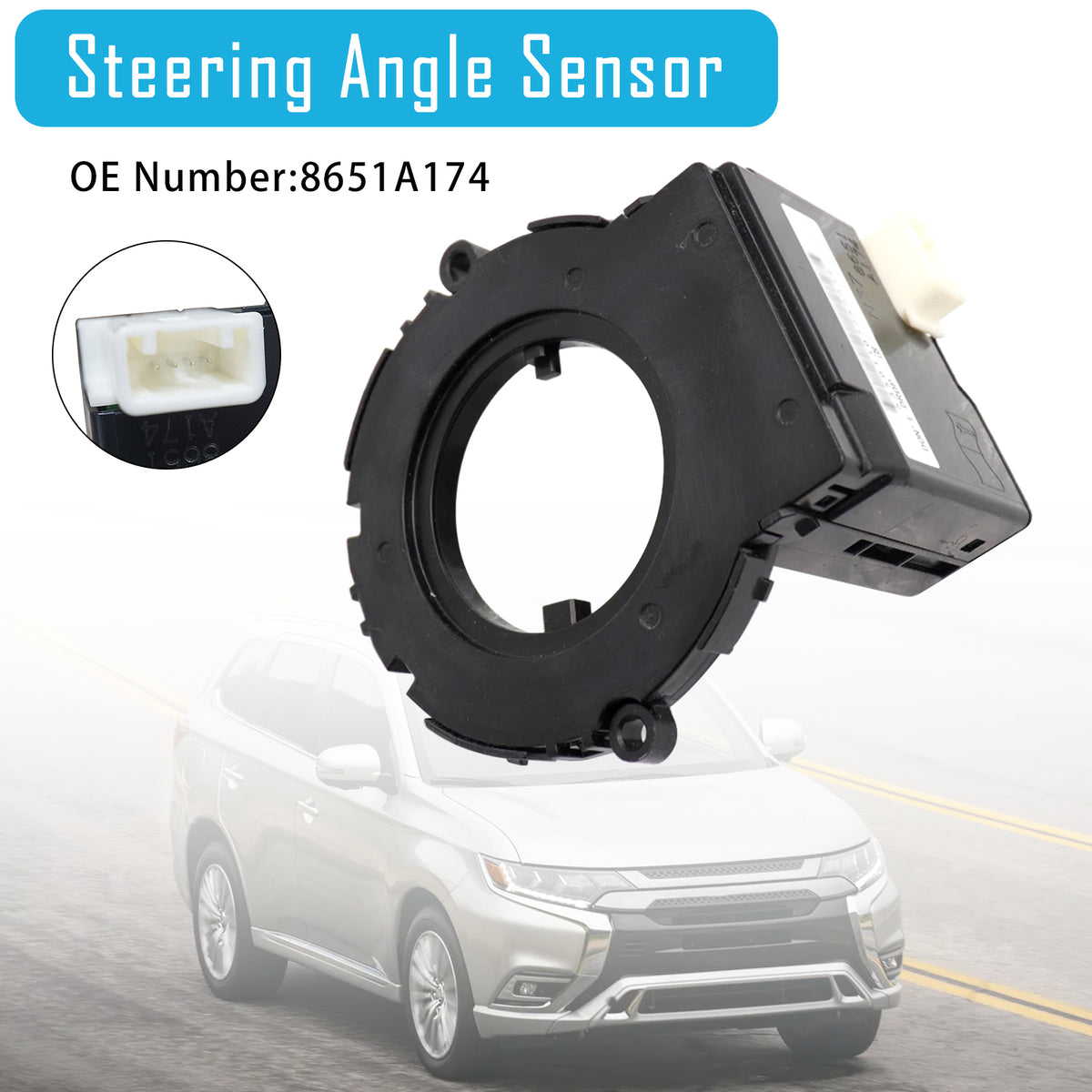 Mitsubishi ASX Outlander Sport RRVR L200 Steering Angle Sensor 8651A174