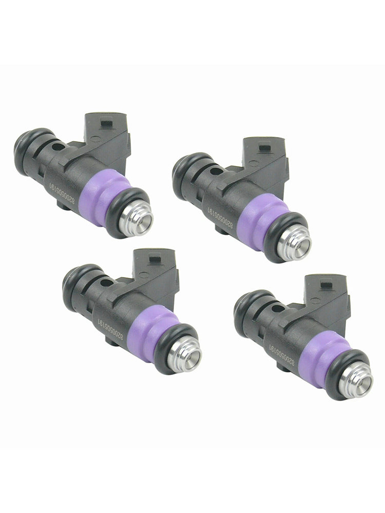 Renault Clio Laguna Megane Scénic 1.4 1.6 8200132259 4PCS Fuel Injector
