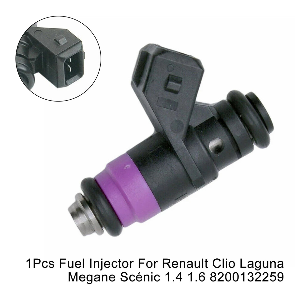 Renault Clio Laguna Megane Scénic 1.4 1.6 8200132259 1PCS Fuel Injector