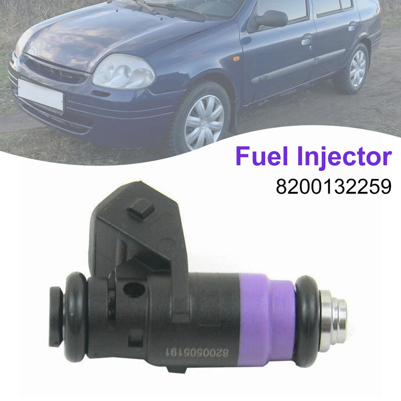 Renault Clio Laguna Megane Scénic 1.4 1.6 8200132259 1PCS Fuel Injector