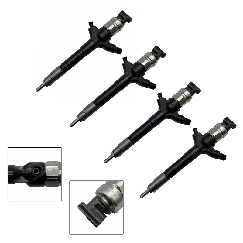 Mitsubishi L200 2.5 4D56 Triton 1465A297 095000-7490 4PCS Fuel Injector