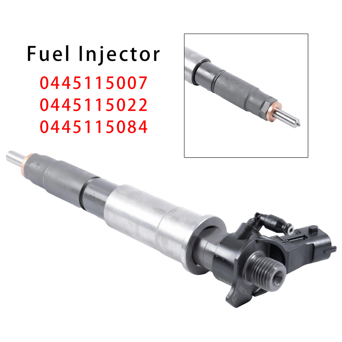 Renault Trafic Laguna Opel Vivaro 2.0 CDTI 0445115007 1PCS Fuel Injector