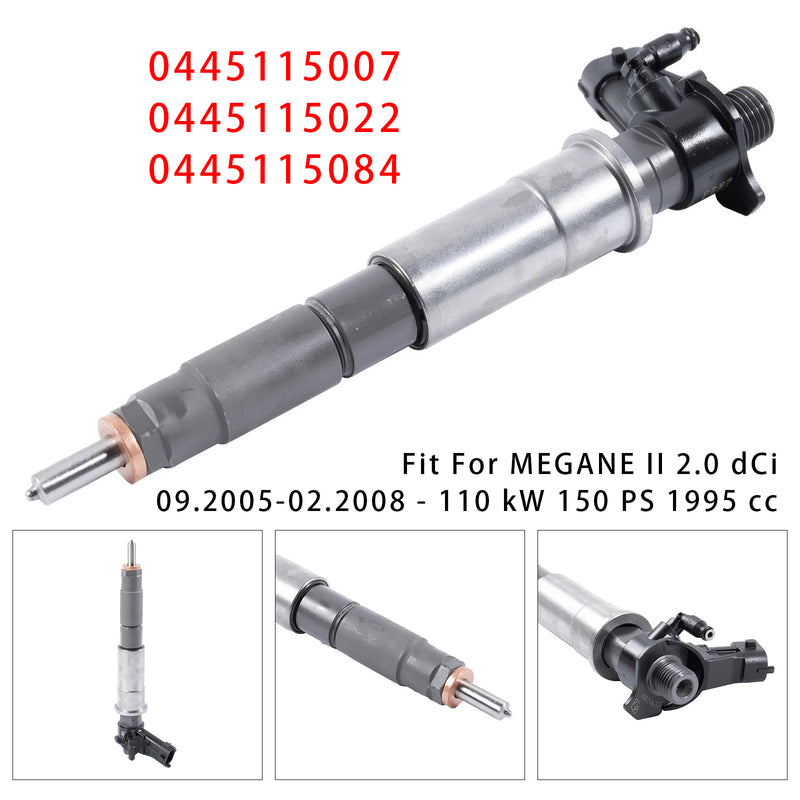 Renault Trafic Laguna Opel Vivaro 2.0 CDTI 0445115007 1PCS Fuel Injector
