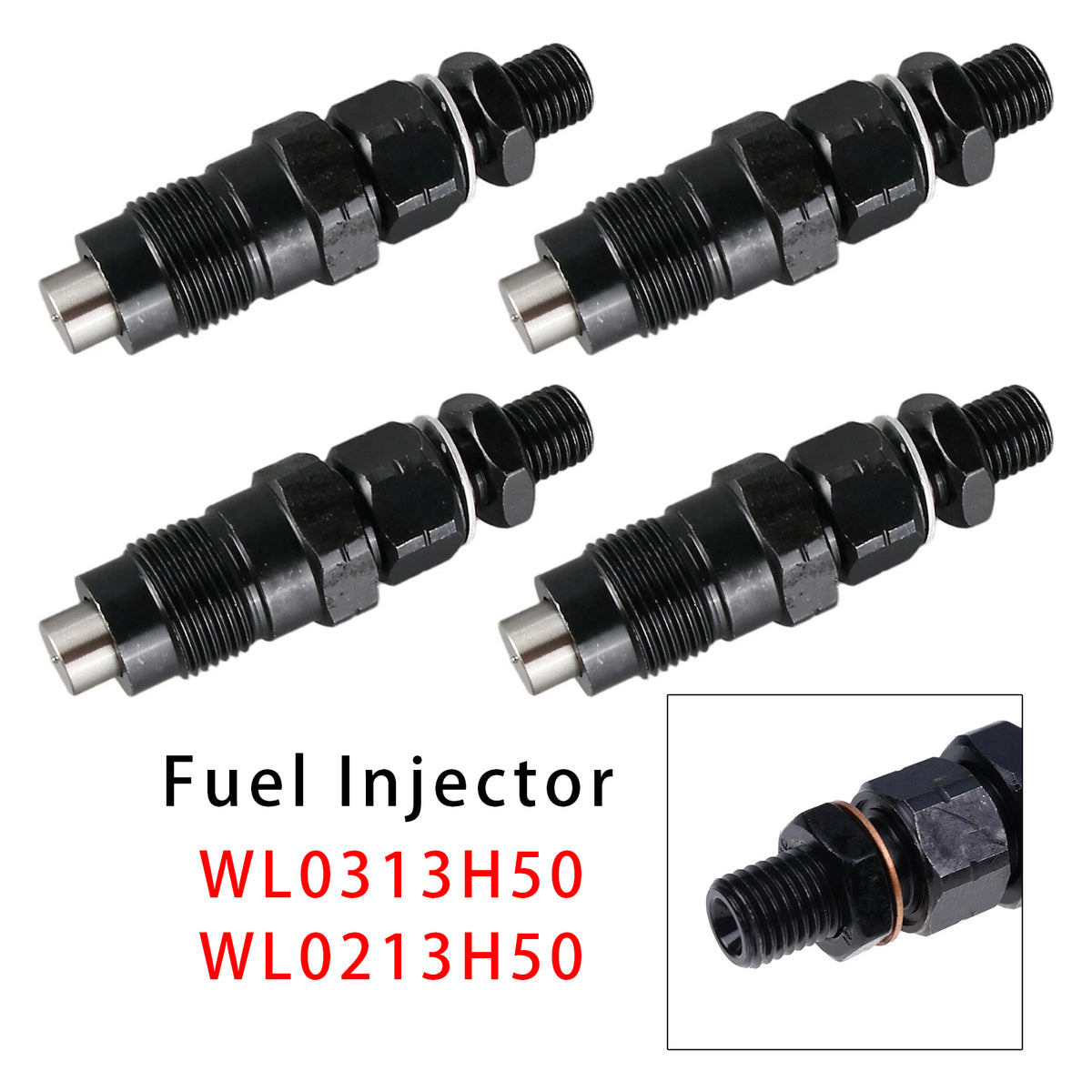 Mazda BT50 2.5 B-Series Ford Courier 2.5L WL0213H50 4PCS Fuel Injector