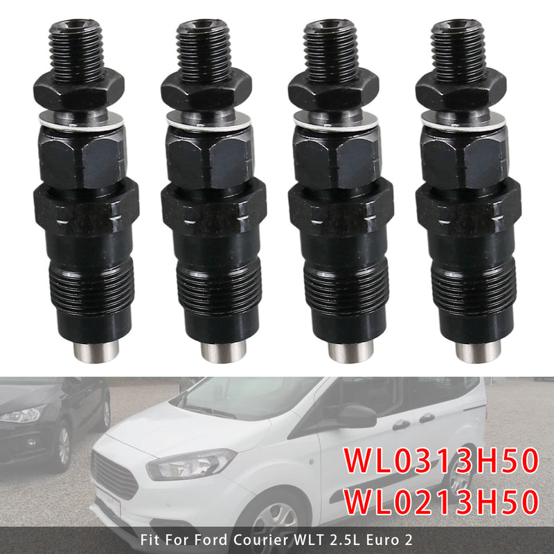 Mazda BT50 2.5 B-Series Ford Courier 2.5L WL0213H50 4PCS Fuel Injector