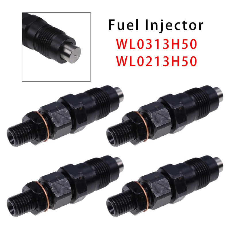 Mazda BT50 2.5 B-Series Ford Courier 2.5L WL0213H50 4PCS Fuel Injector