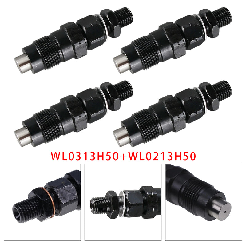 Mazda BT50 2.5 B-Series Ford Courier 2.5L WL0213H50 4PCS Fuel Injector