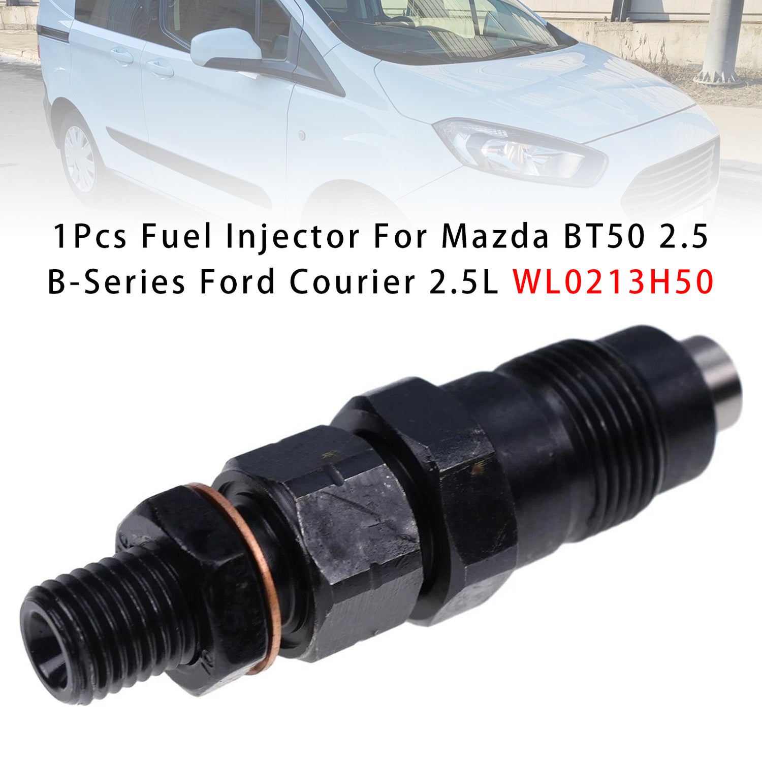 Mazda BT50 2.5 B-Series Ford Courier 2.5L WL0213H50 1PCS Fuel Injector