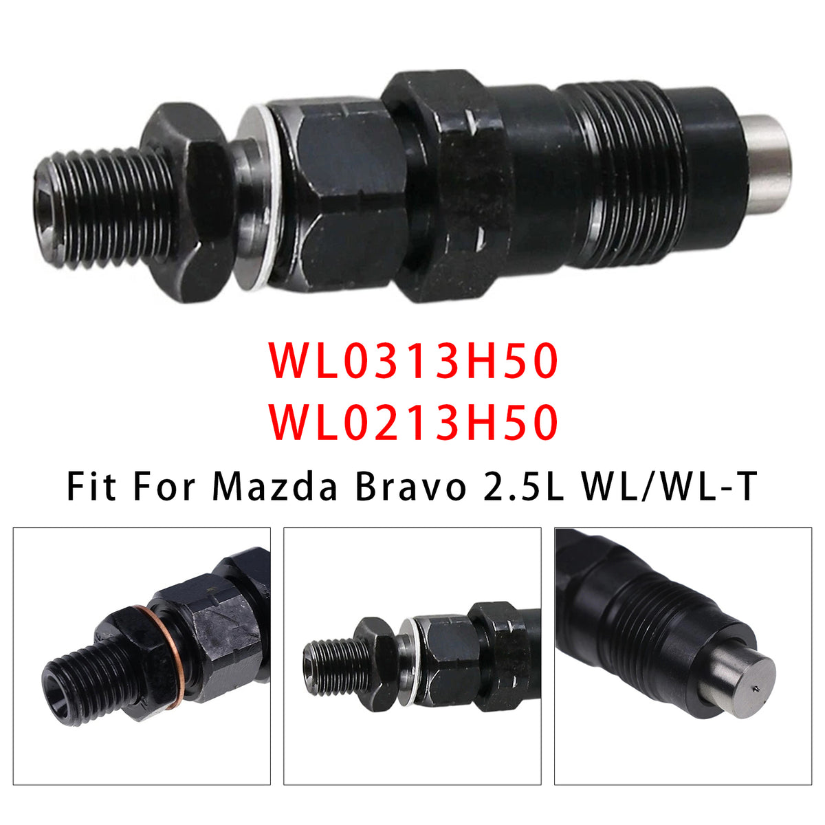 Mazda BT50 2.5 B-Series Ford Courier 2.5L WL0213H50 1PCS Fuel Injector