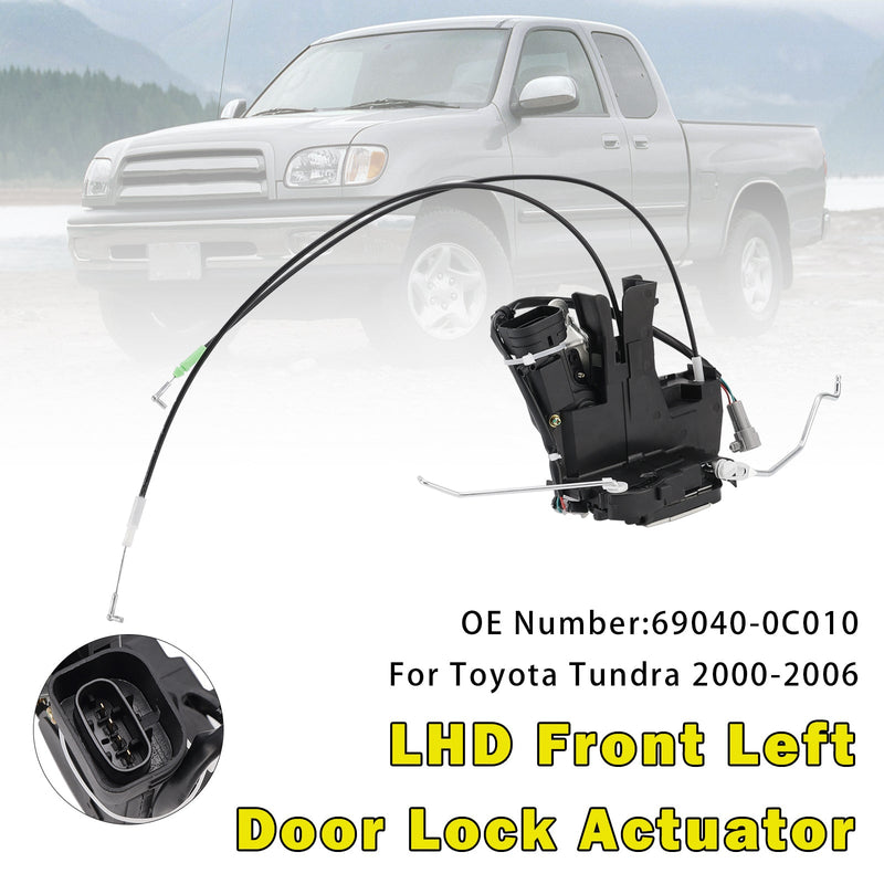 Toyota Tundra 2000-2006 Front Left Driver Side Door Lock Actuator Assembly 69040-0C010