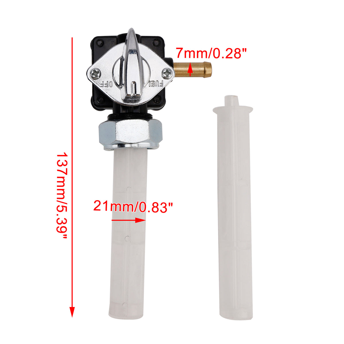 Dyna Low Rider FXDL 1995-2001 61338-94D Gas Tank Fuel Cock Valve Petcock