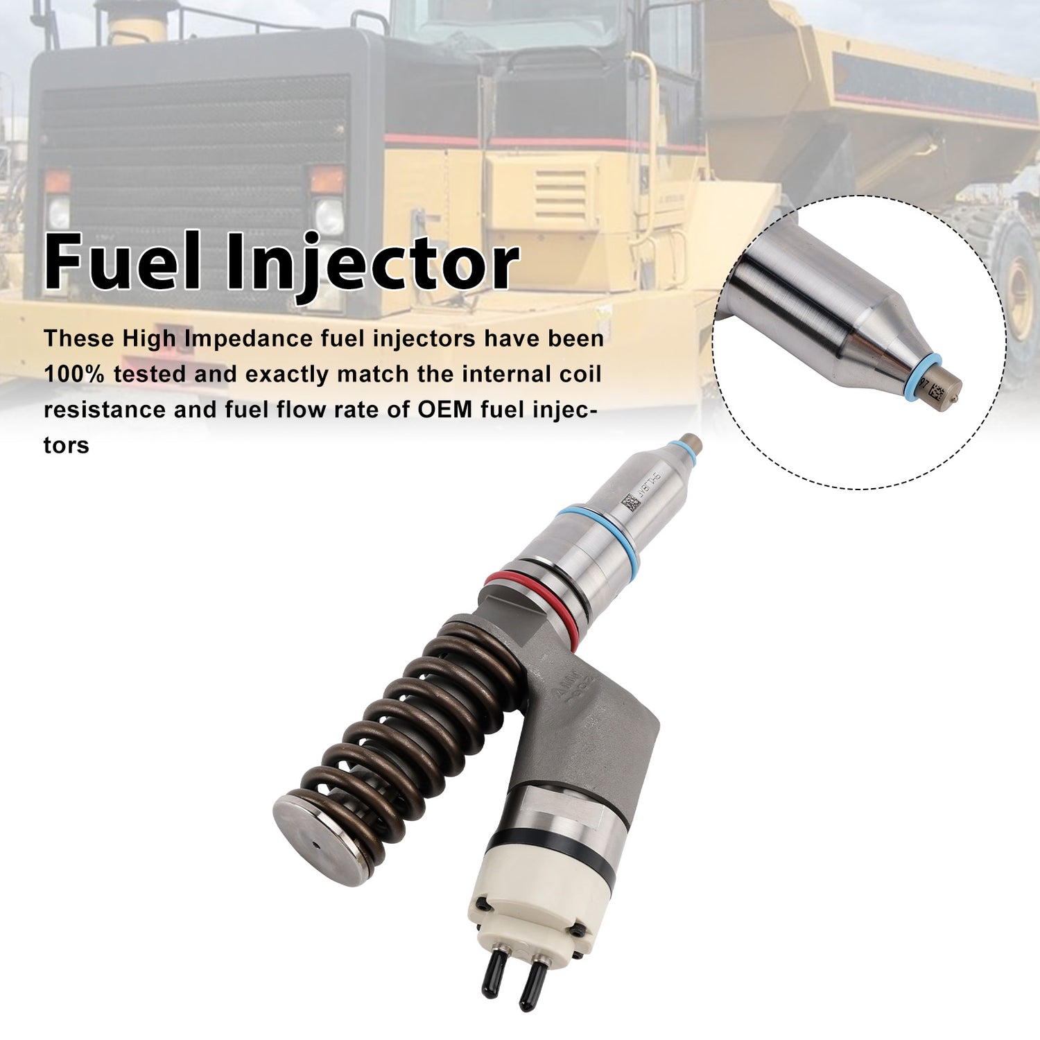 Caterpillar Engine C15 C16 3406E 10R-1273 10R-8501 1PCS Fuel Injector