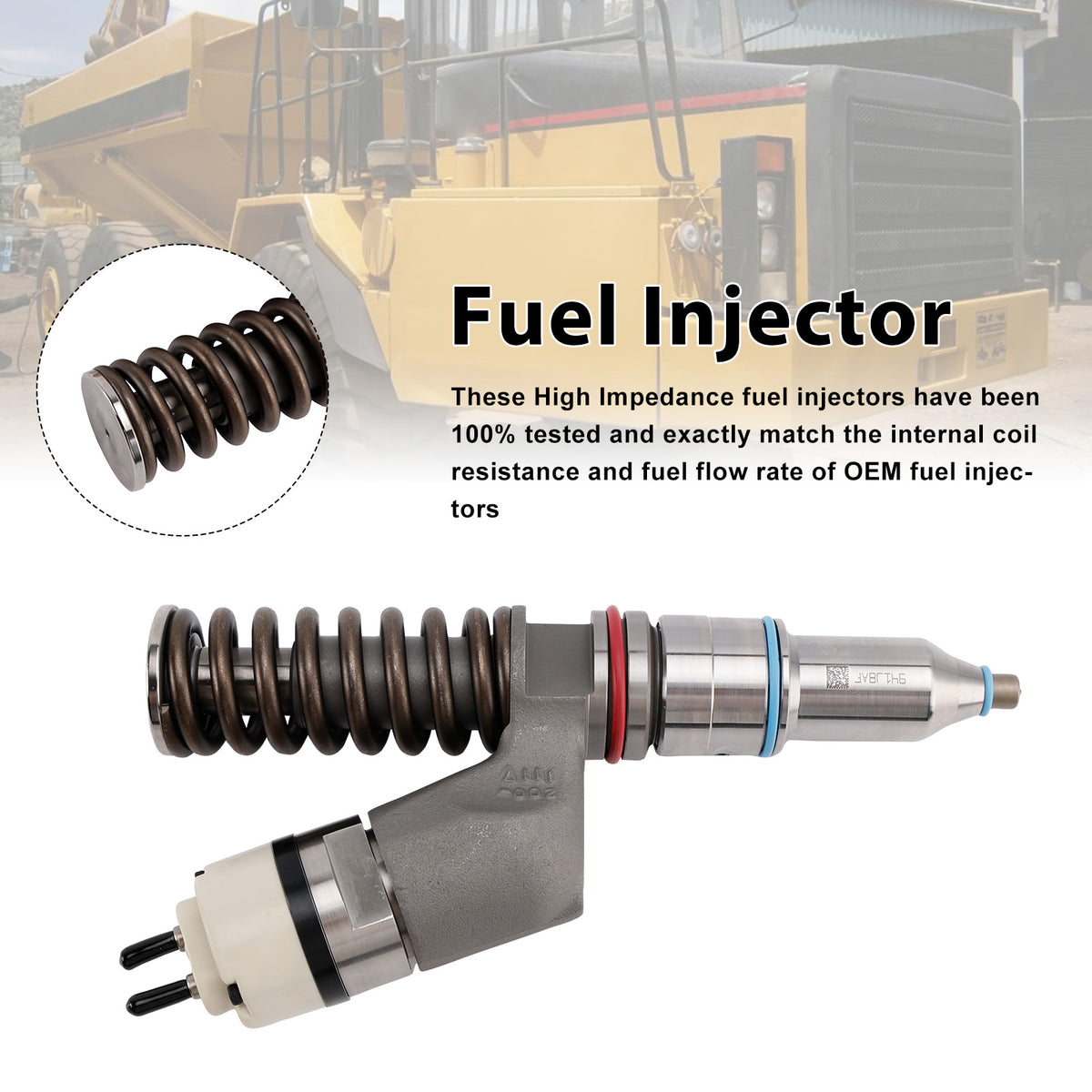 Caterpillar Engine C15 C16 3406E 10R-1273 10R-8501 1PCS Fuel Injector
