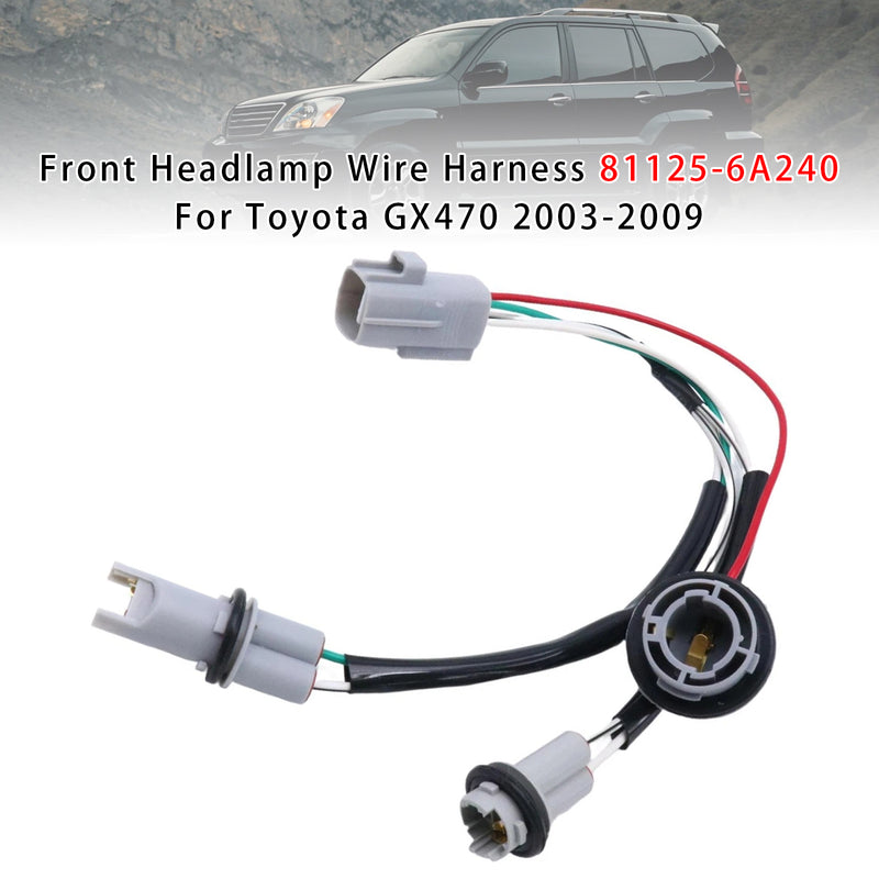 2003-2009 Toyota GX470 Front Headlamp Wire Harness 81125-6A240