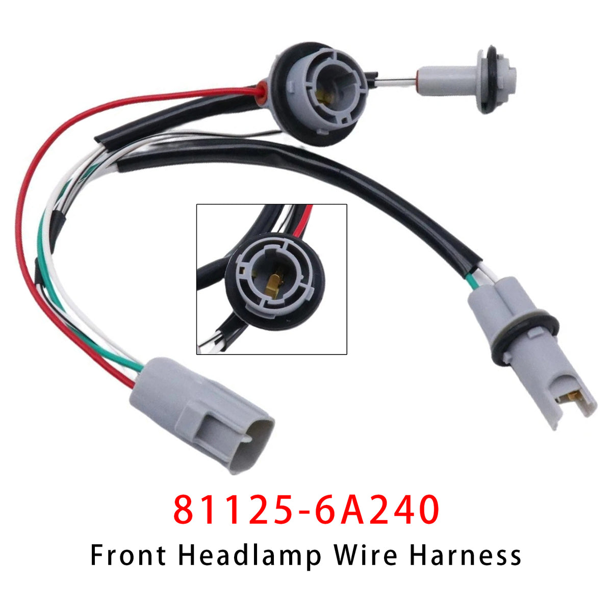 2003-2009 Toyota GX470 Front Headlamp Wire Harness 81125-6A240